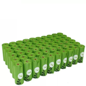Dog Poop Bags Earth-Friendly 1080 Counts 60 Rolls Large Green