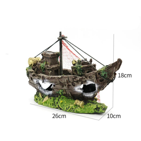 Aquarium House Plant Decoration Background Ornamental Fish