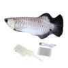 Baby Fish Toy flopping and moving with light and sound Realistic Flopping