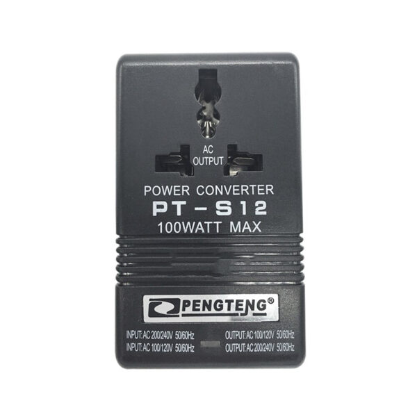 Transformer Power Converter Adapter 2-Way Voltage 110V/120V To 220V/240V
