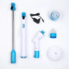 Electric Cleaning Brush power scrub Adjustable Long Handle Waterproof Cleaner