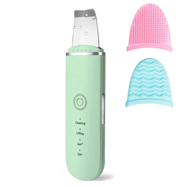 Ultrasonic Skin Scrubber USB Plug Facial Cleansing Blackhead Remover Face Cleaner Machine Skin Care Acne Massager Tools