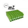 Dog Poop Bags Earth-Friendly 1080 Counts 60 Rolls Large Green
