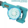 Rechargeable Air Blower For Makita 18v Blower Dust Collector Computer Dust Cordless Vacuum Cleaner 600W Blower