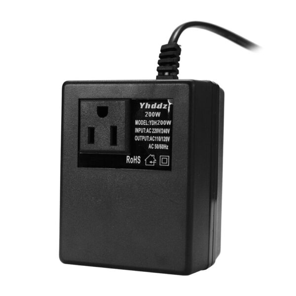 220 to 110 adapter Transformer Convert Travel Power 200W