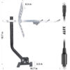 2500 miles Outdoor Digital HD TV Antenna super big Strong Signal satellite