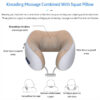 Massage pillow Electric Neck Massager Portable