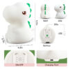 Baby Dinosaur Night Lamp Light Bedroom with Remote Control