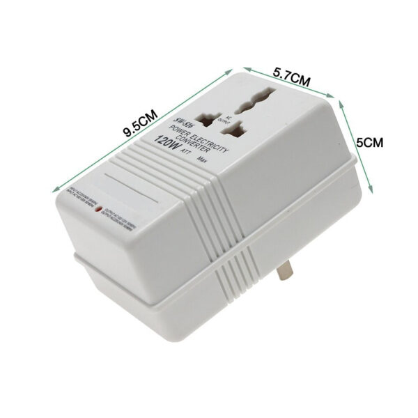 Travel Adapter Switching Transformer Professional Converter 110v to 220v Dual Voltage