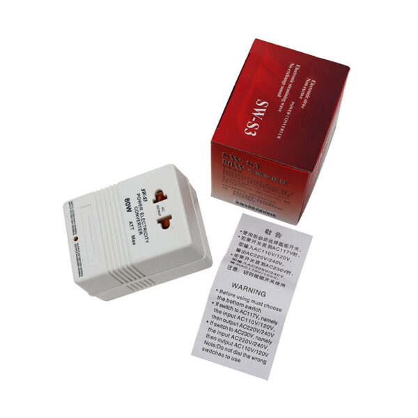 Travel Adapter Switching Transformer Professional Converter 110v to 220v Dual Voltage
